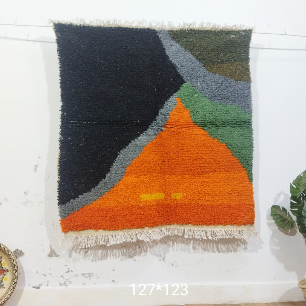 The Azilal Cubist Landscape rug