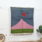 The Azilal Color-Block Contour rug