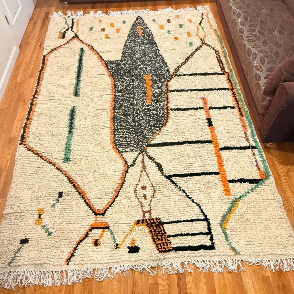 The Azilal Freeform Composition rug