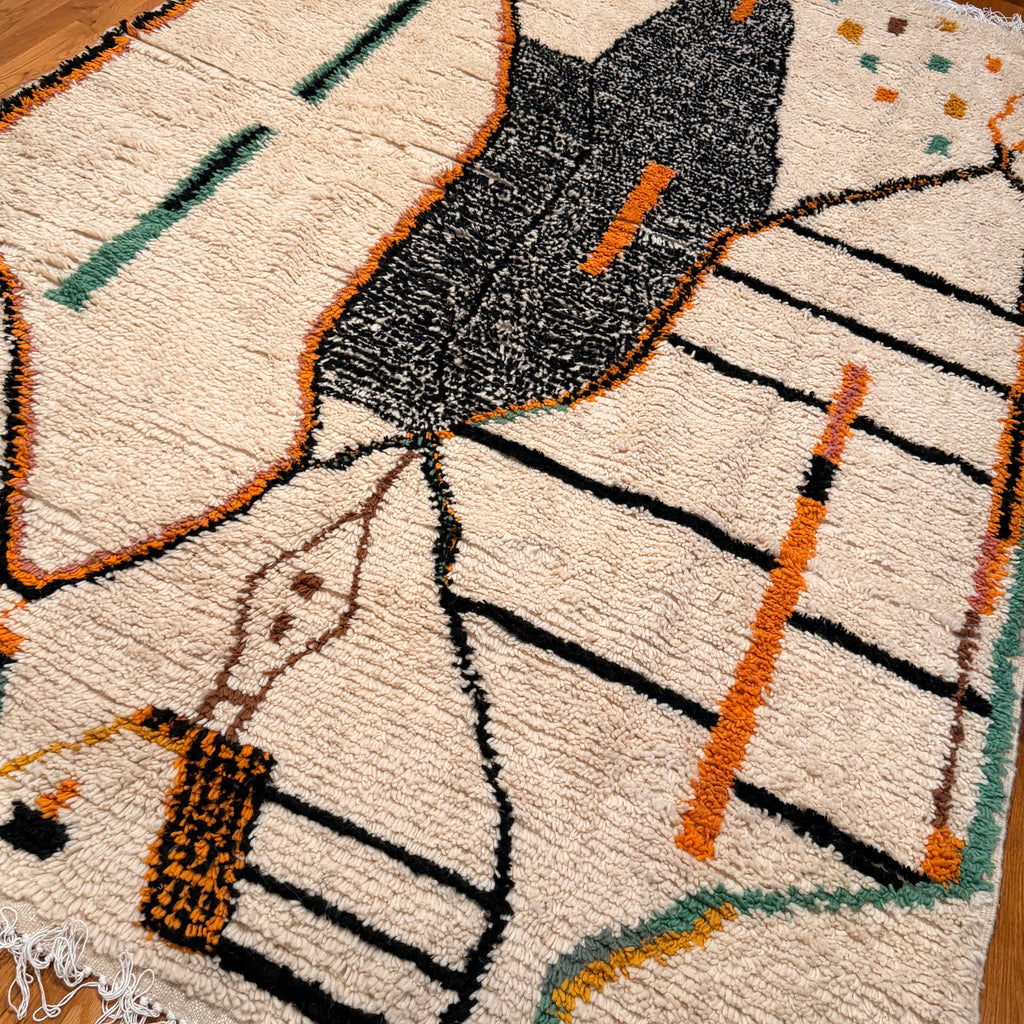 The Azilal Freeform Composition rug