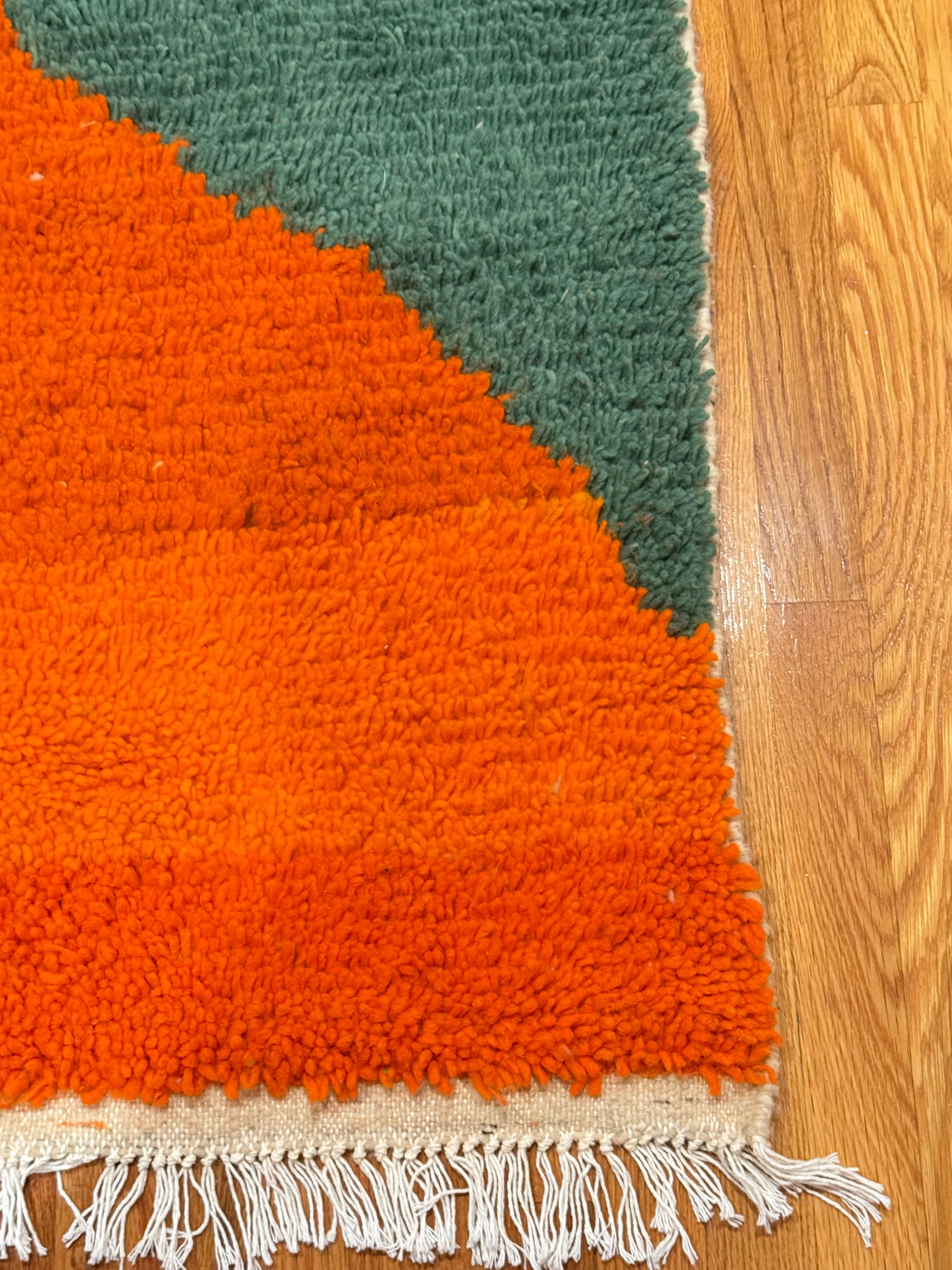 The Azilal Cubist Landscape rug