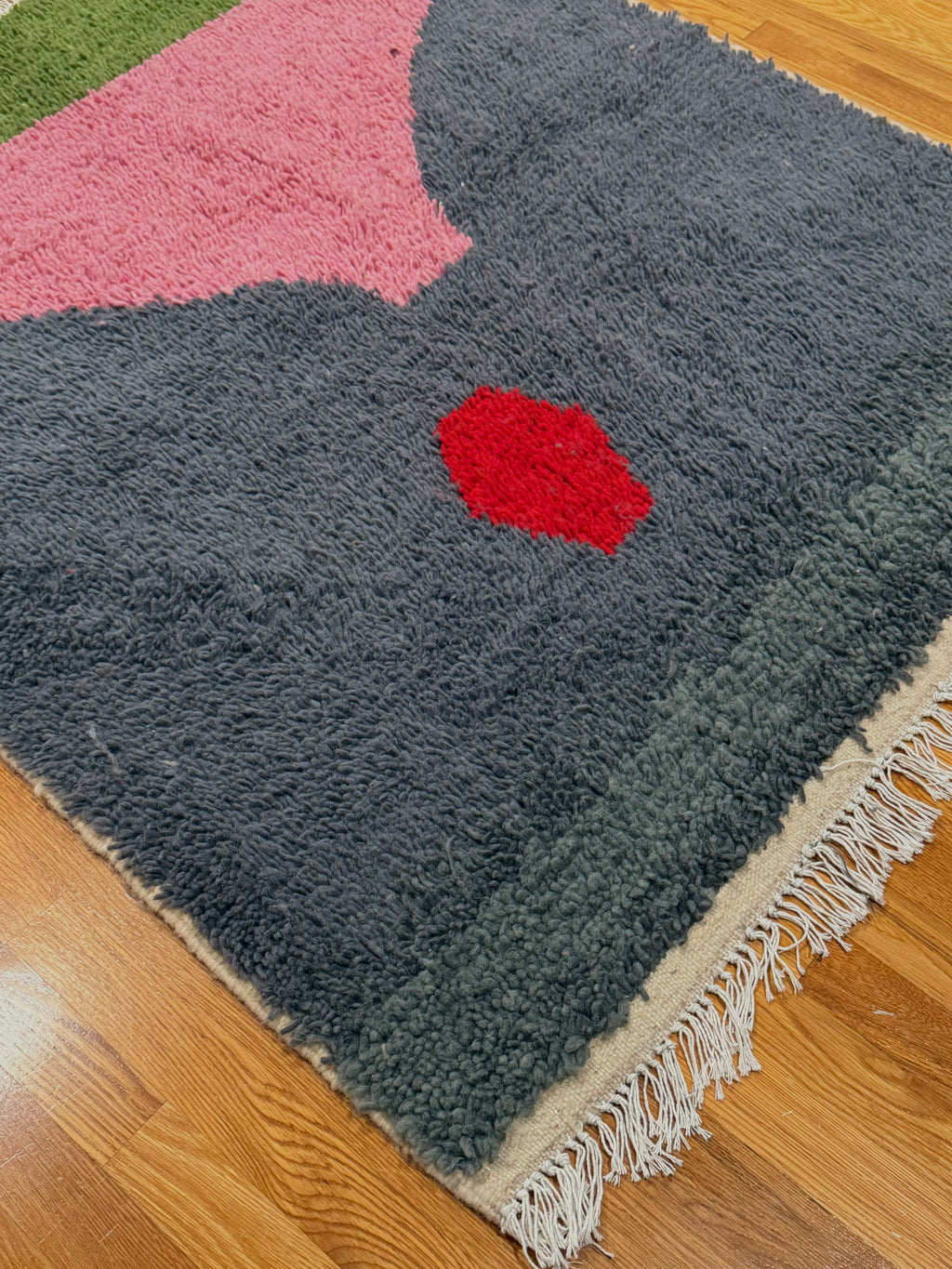 The Azilal Color-Block Contour rug